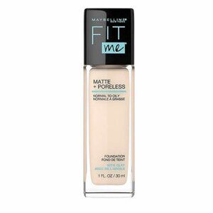 Maybelline Fit Me Matte + Poreless Normal to Oily Skin Foundation #110 Porcelain